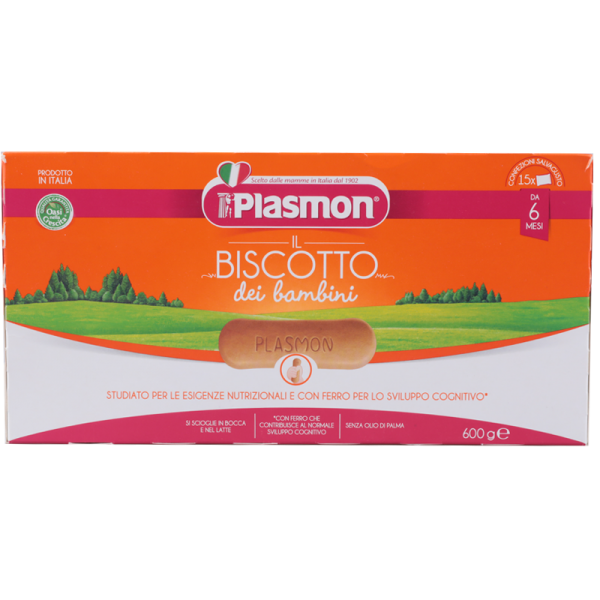 Biscuiti cu vitamine 6 luni+, 600g, Plasmon