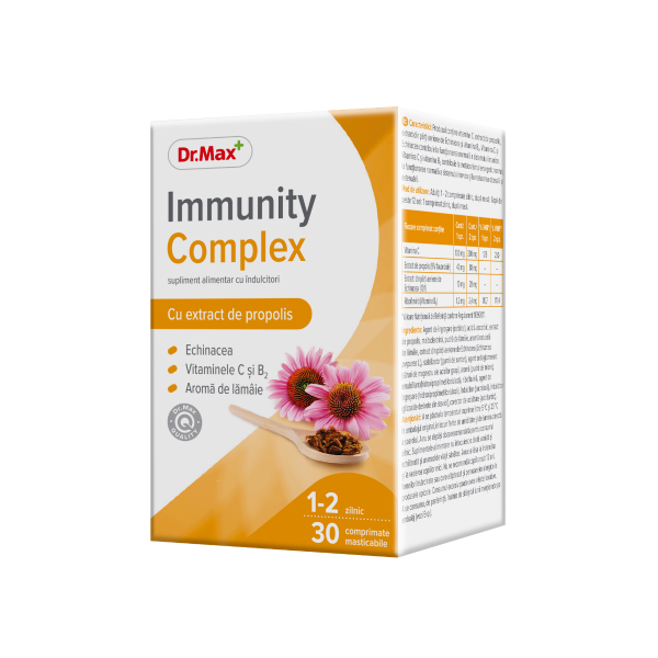 Dr.Max Immunity Complex, 30 comprimate masticabile