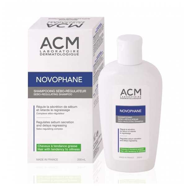 Sampon seboreglator Novophane, 200ml, ACM